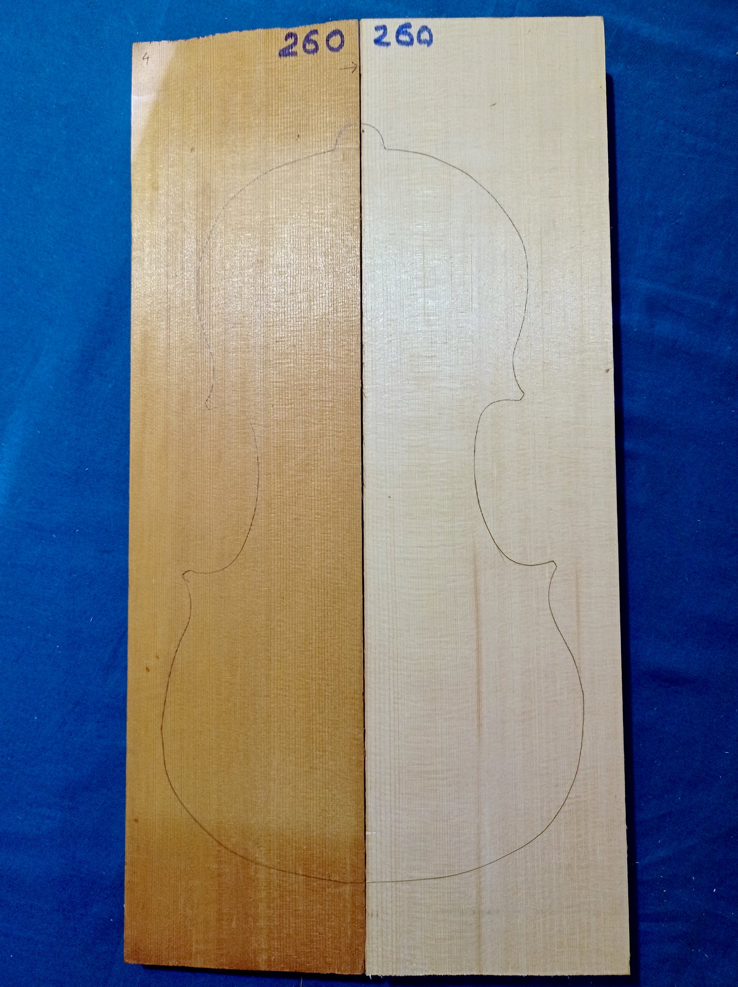 Violin Two Piece Top - No Twins, piece 260