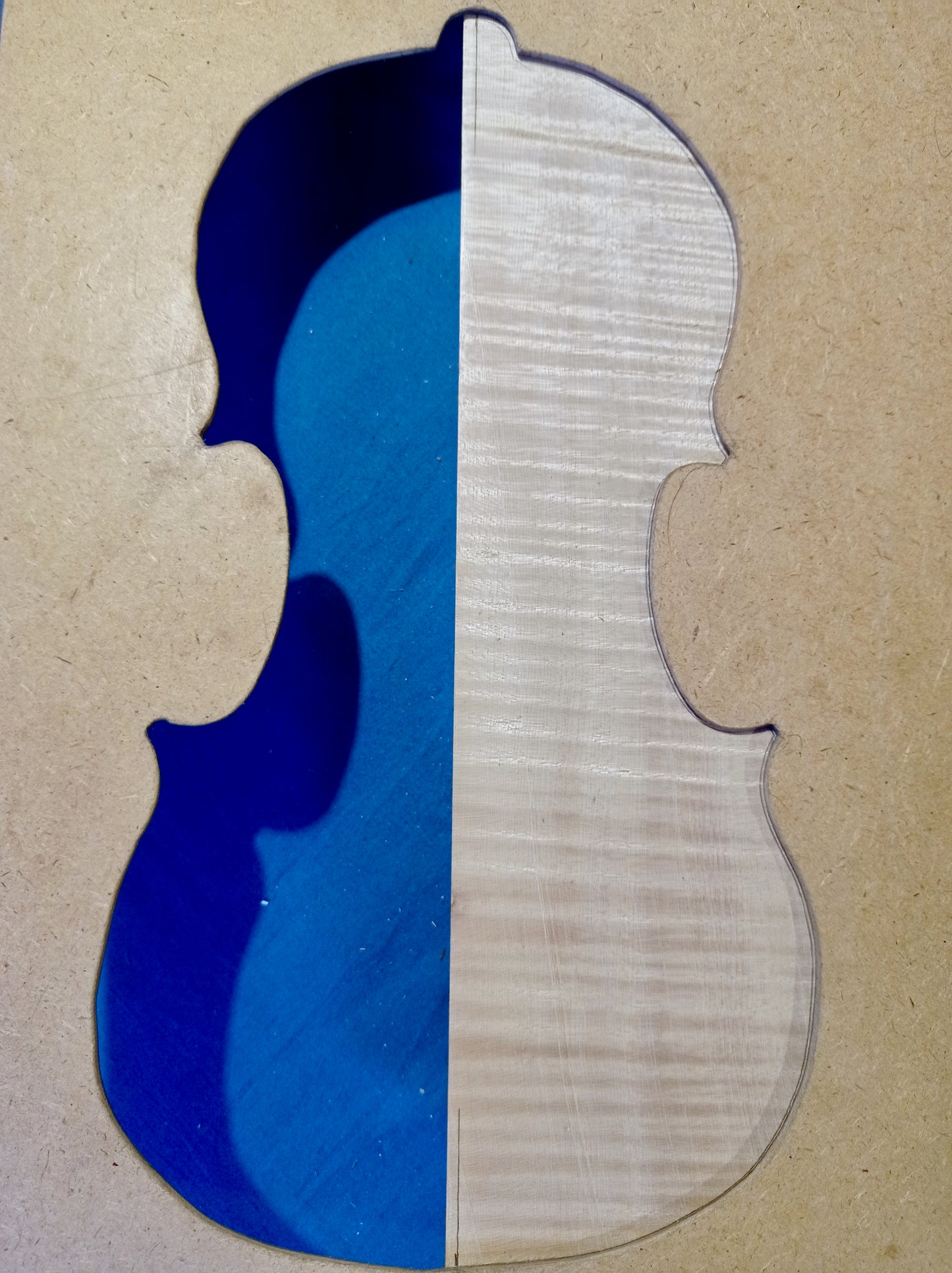 Violin Two Piece Back - Twins, piece 75