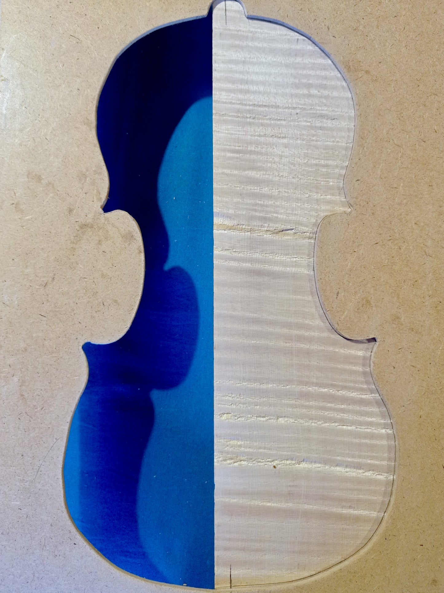 Violin Two Piece Back - Twins, piece 84
