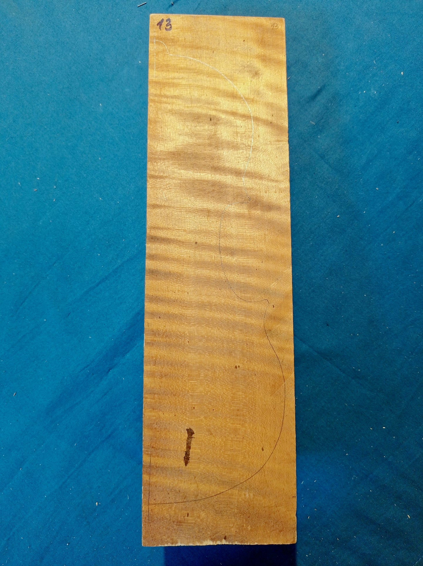 Violin Two Piece Back - Twins, piece 13