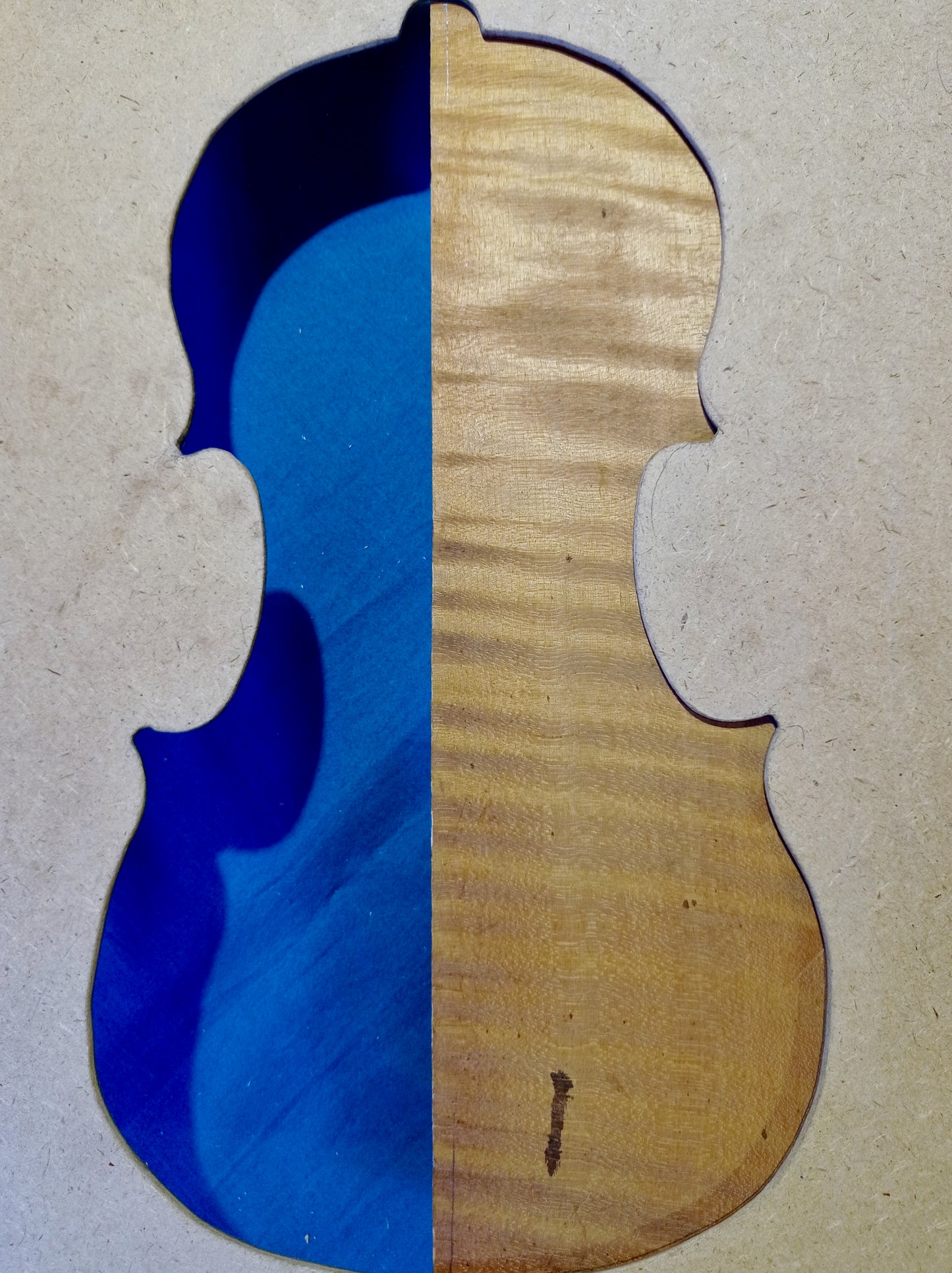 Violin Two Piece Back - Twins, piece 13