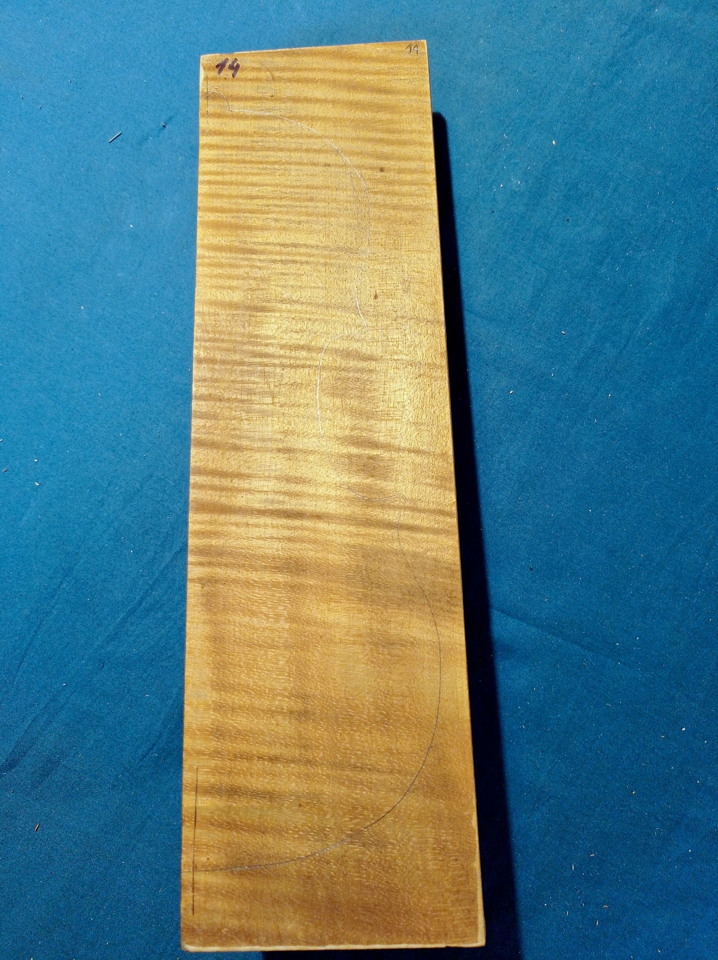 Violin Two Piece Back - Twins, piece 14