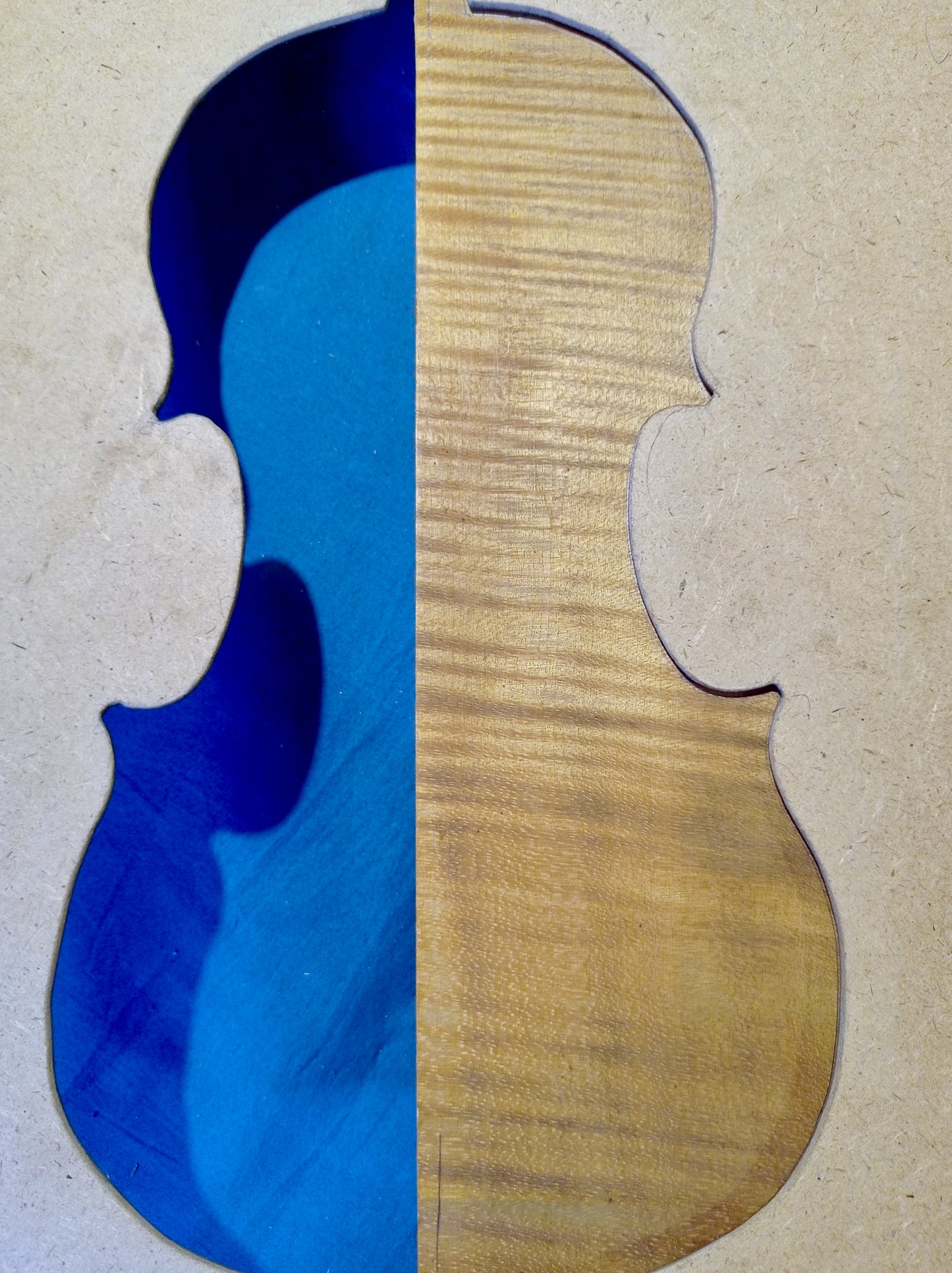 Violin Two Piece Back - Twins, piece 14