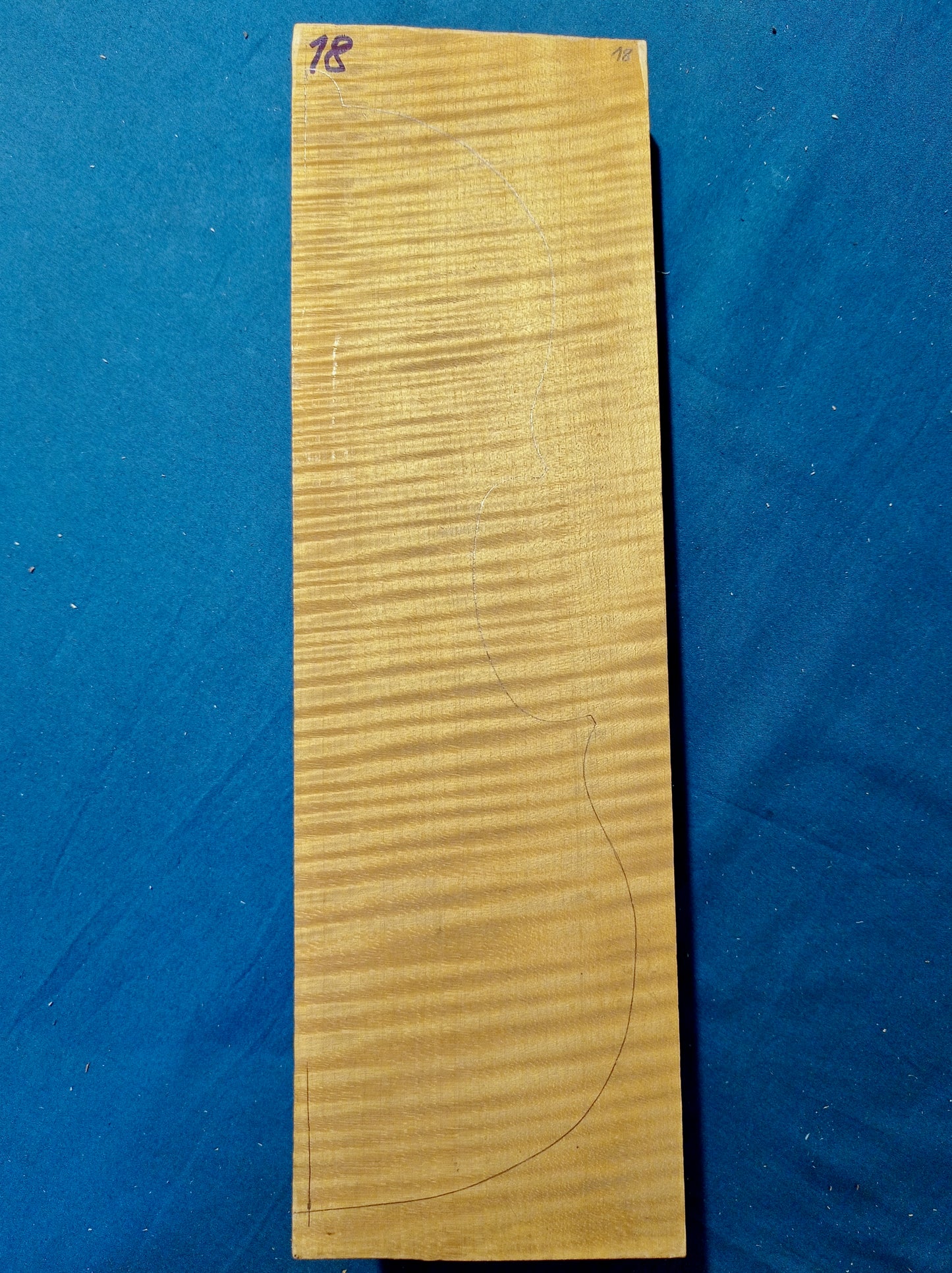 Violin Two Piece Back - Twins, piece 18
