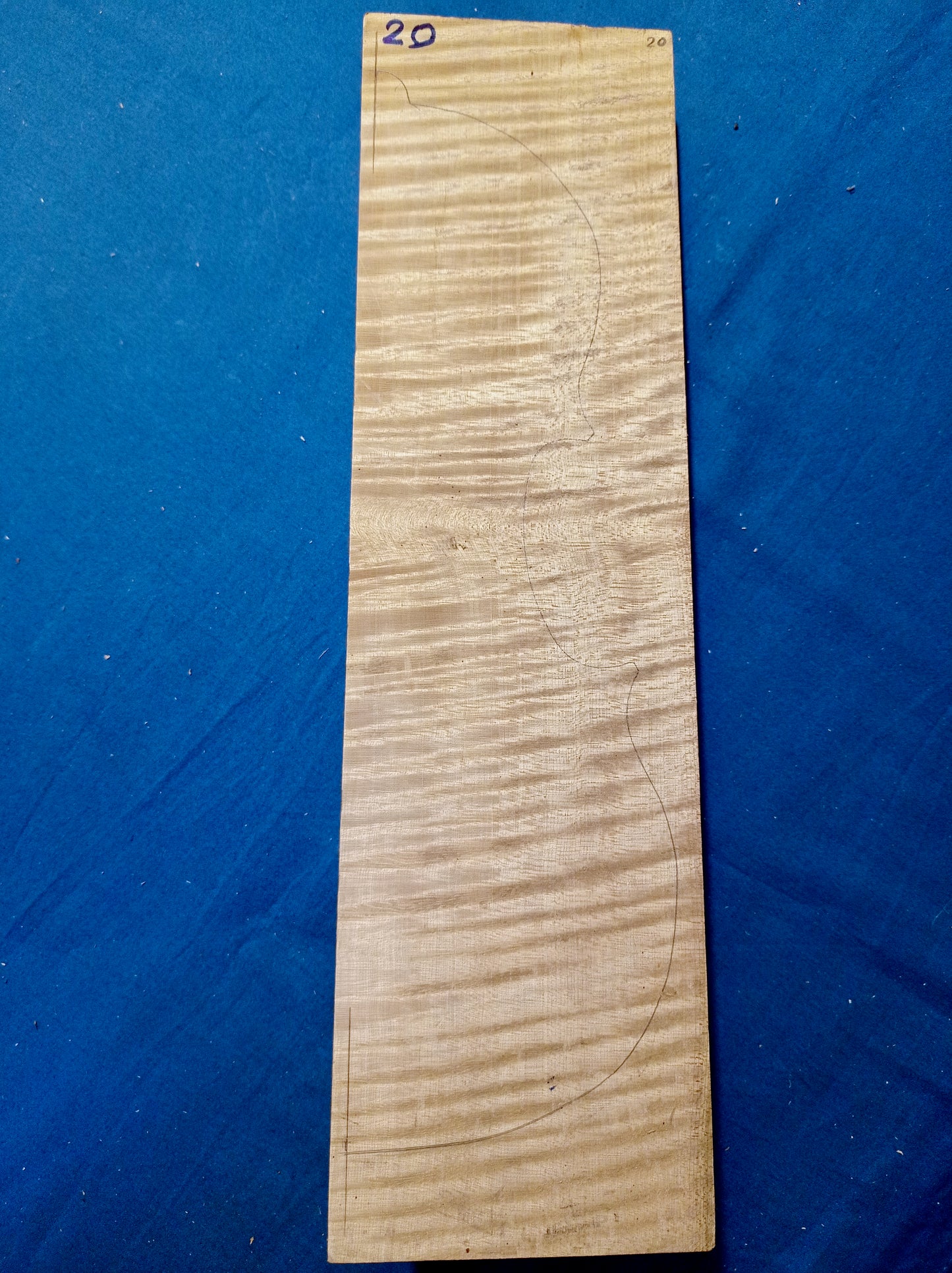 Violin Two Piece Back - Twins, piece 20