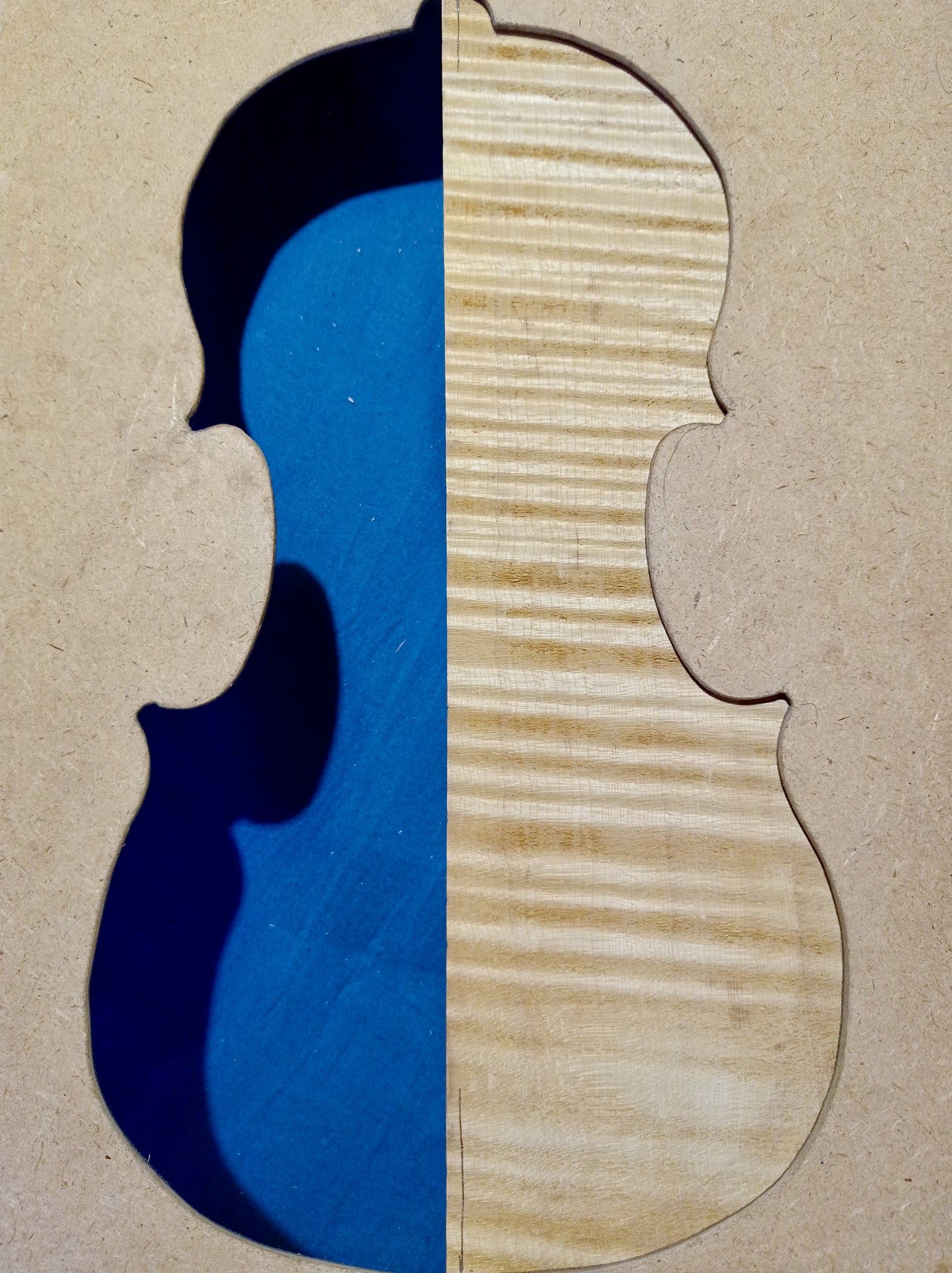 Violin Two Piece Back - Twins, piece 21