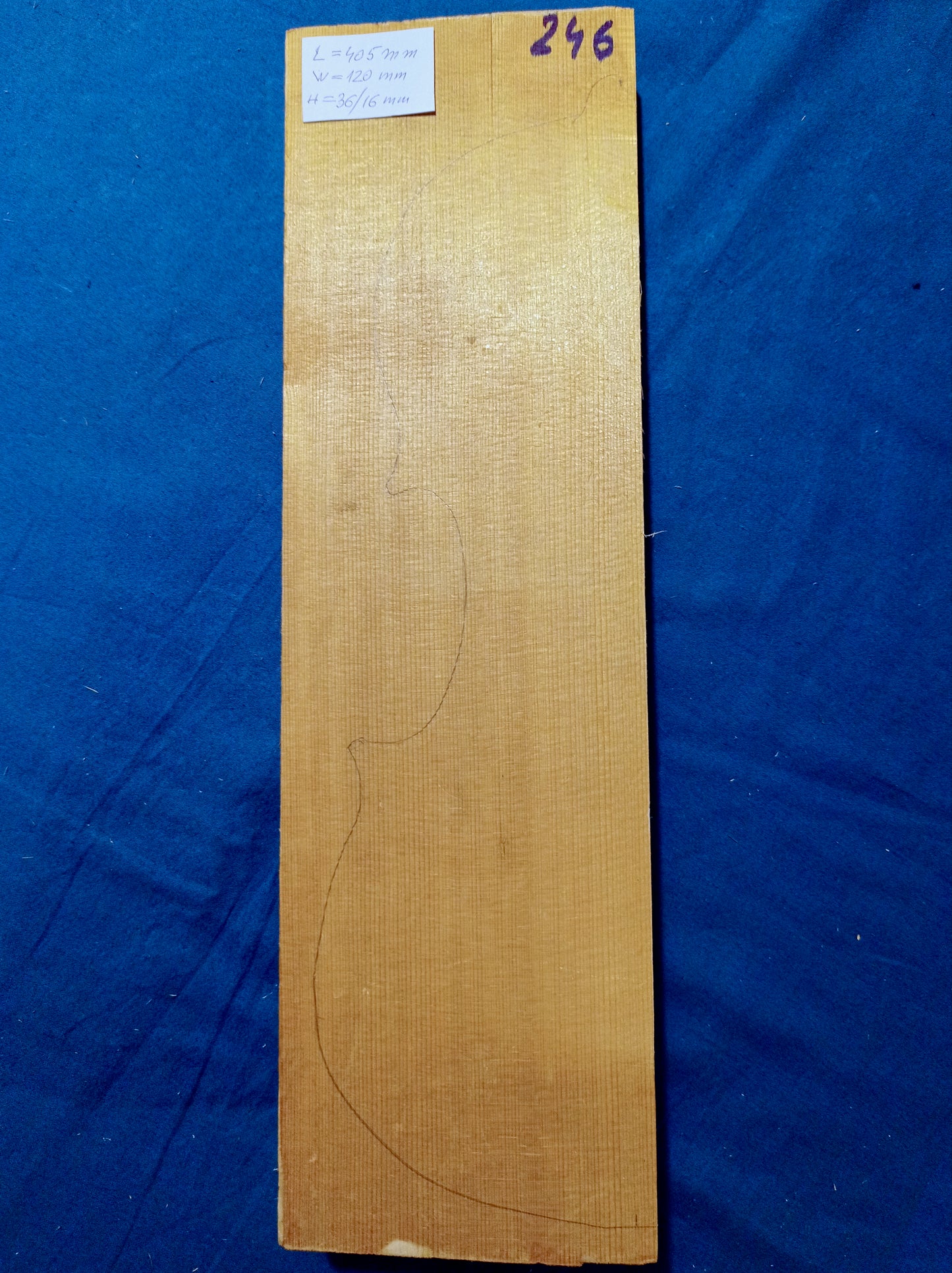 Violin Two Piece Top - Twins, piece 246