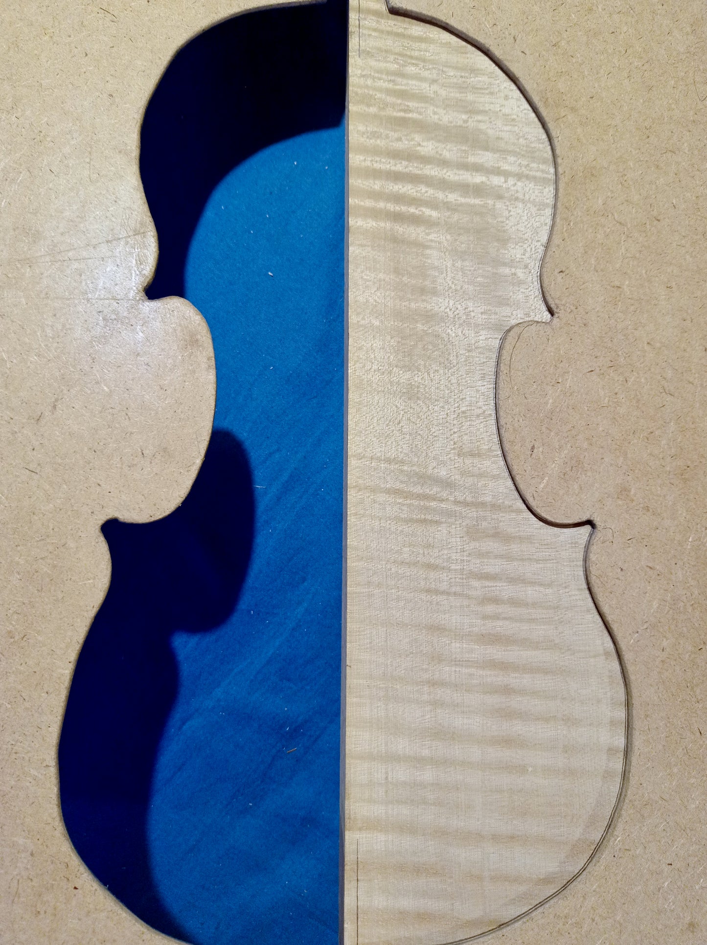 Violin Two Piece Back - Twins, piece 25