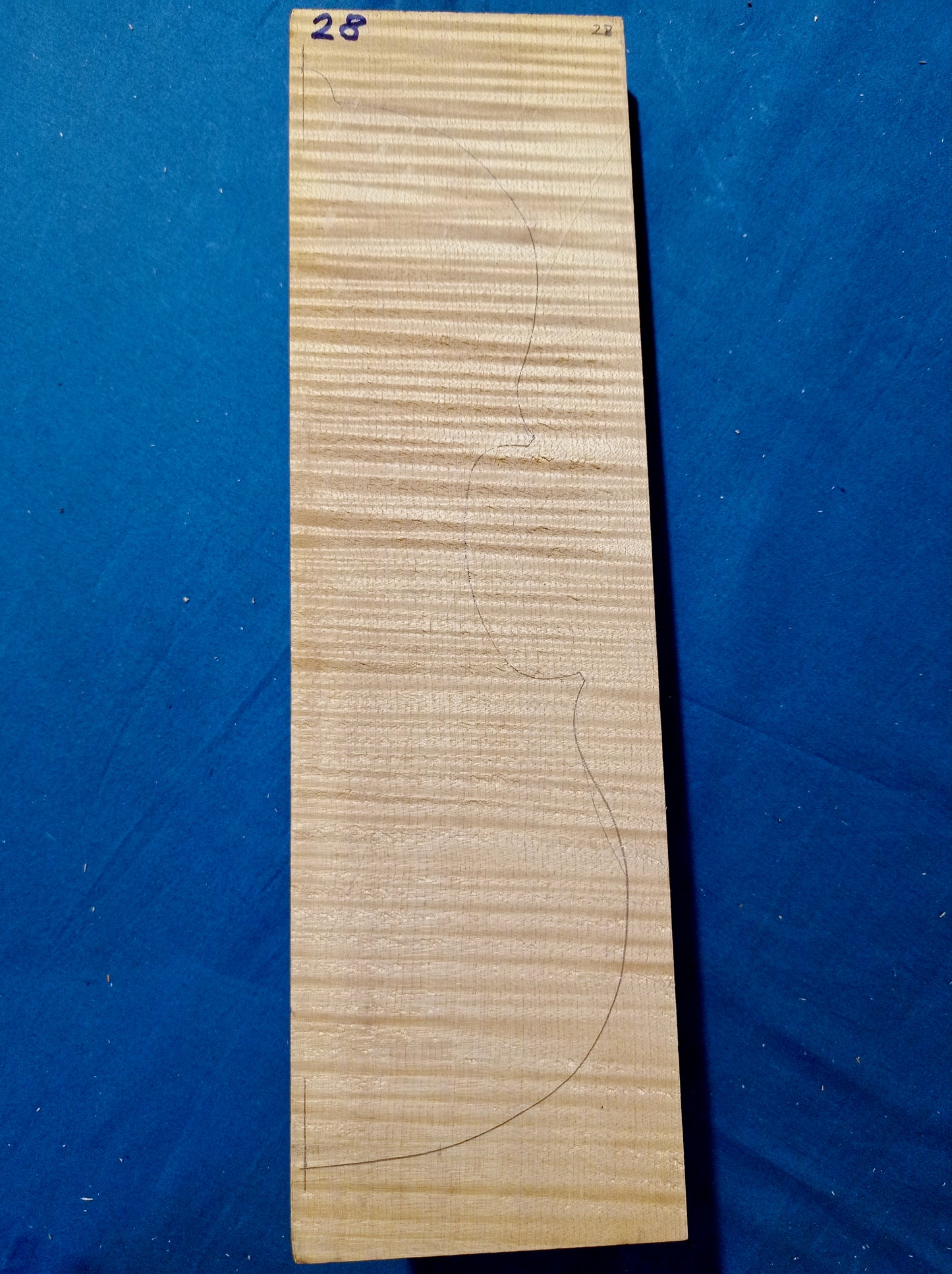 Violin Two Piece Back - Twins, piece 28