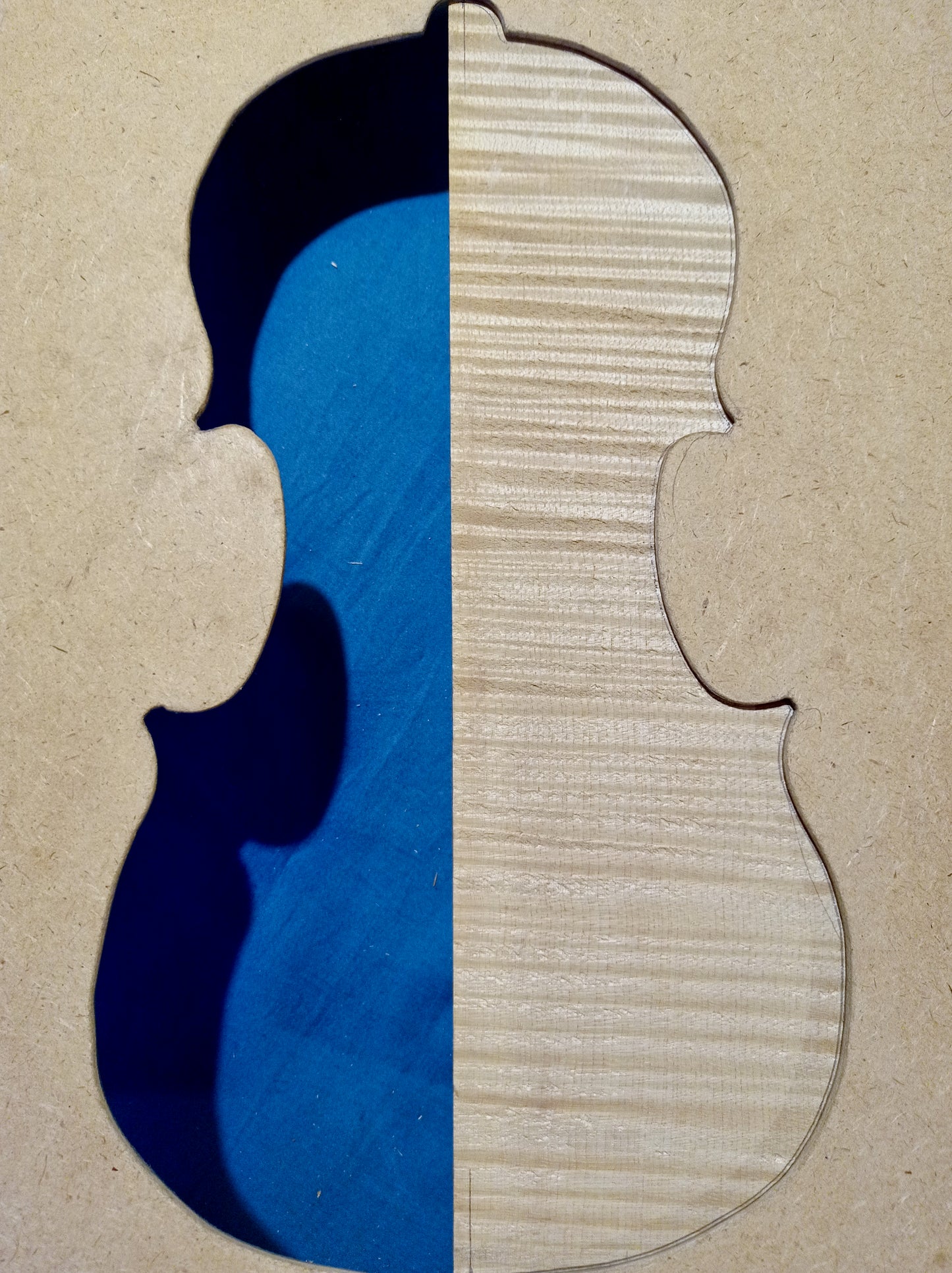 Violin Two Piece Back - Twins, piece 28