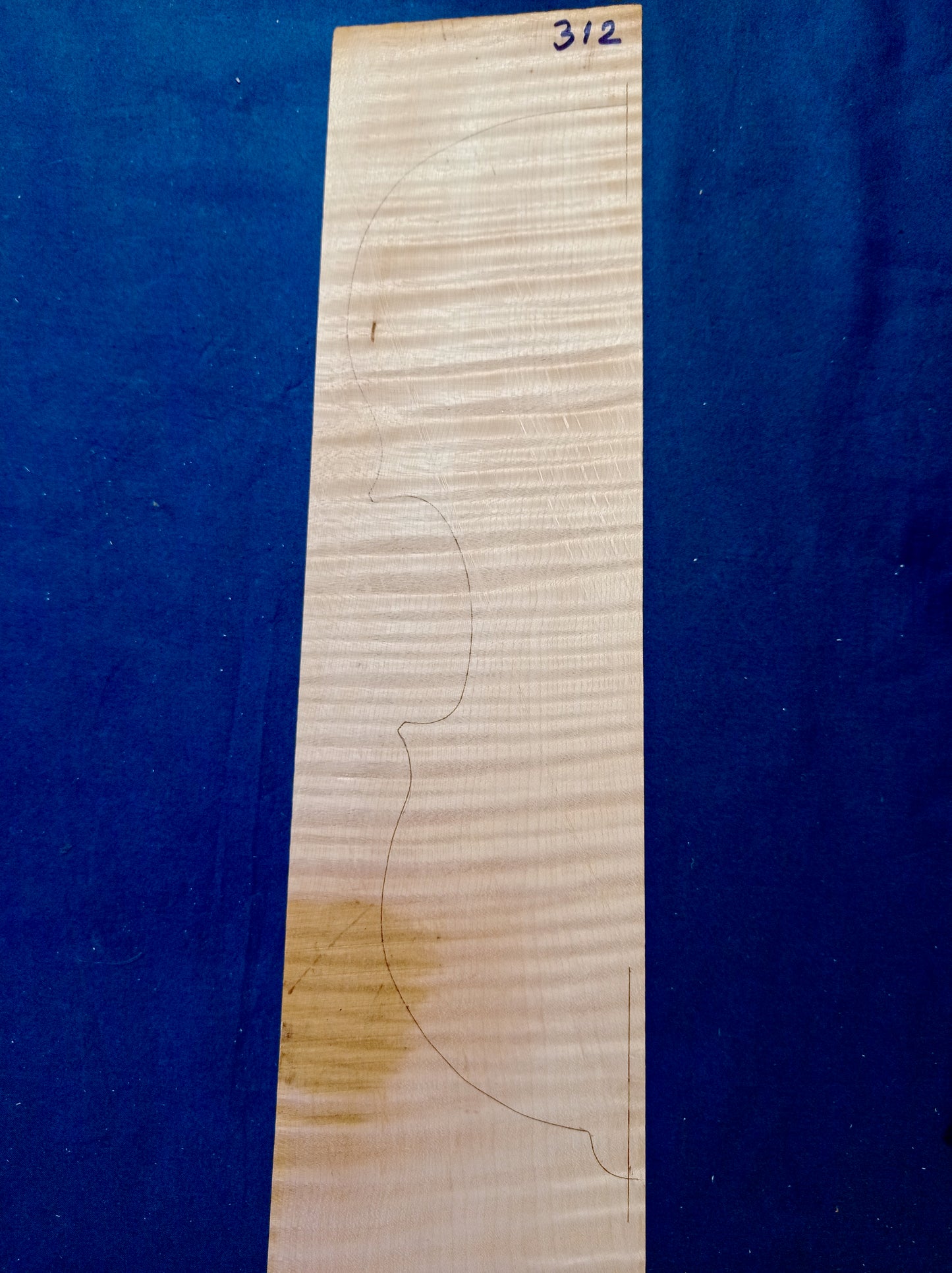 Violin Two Piece Back - Twins, piece 312