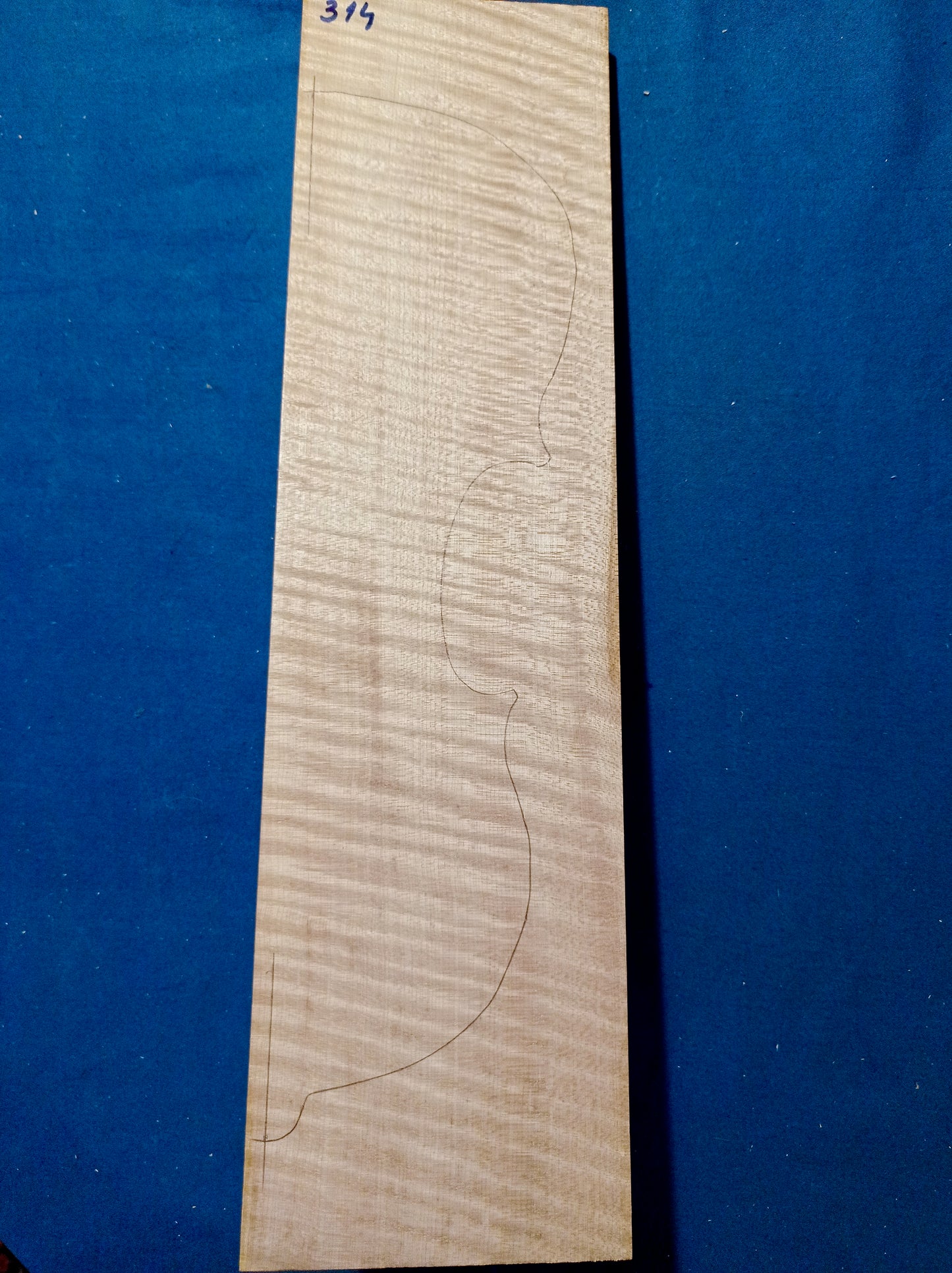 Violin Two Piece Back - Twins, piece 314