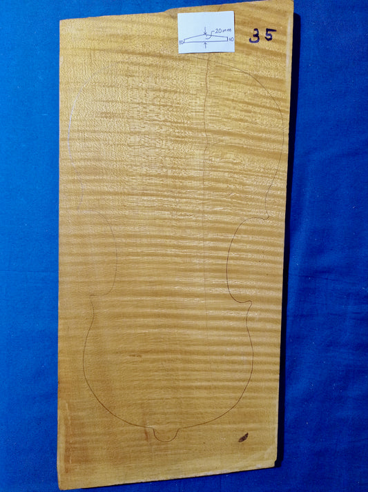 Violin One Piece Back, piece 35