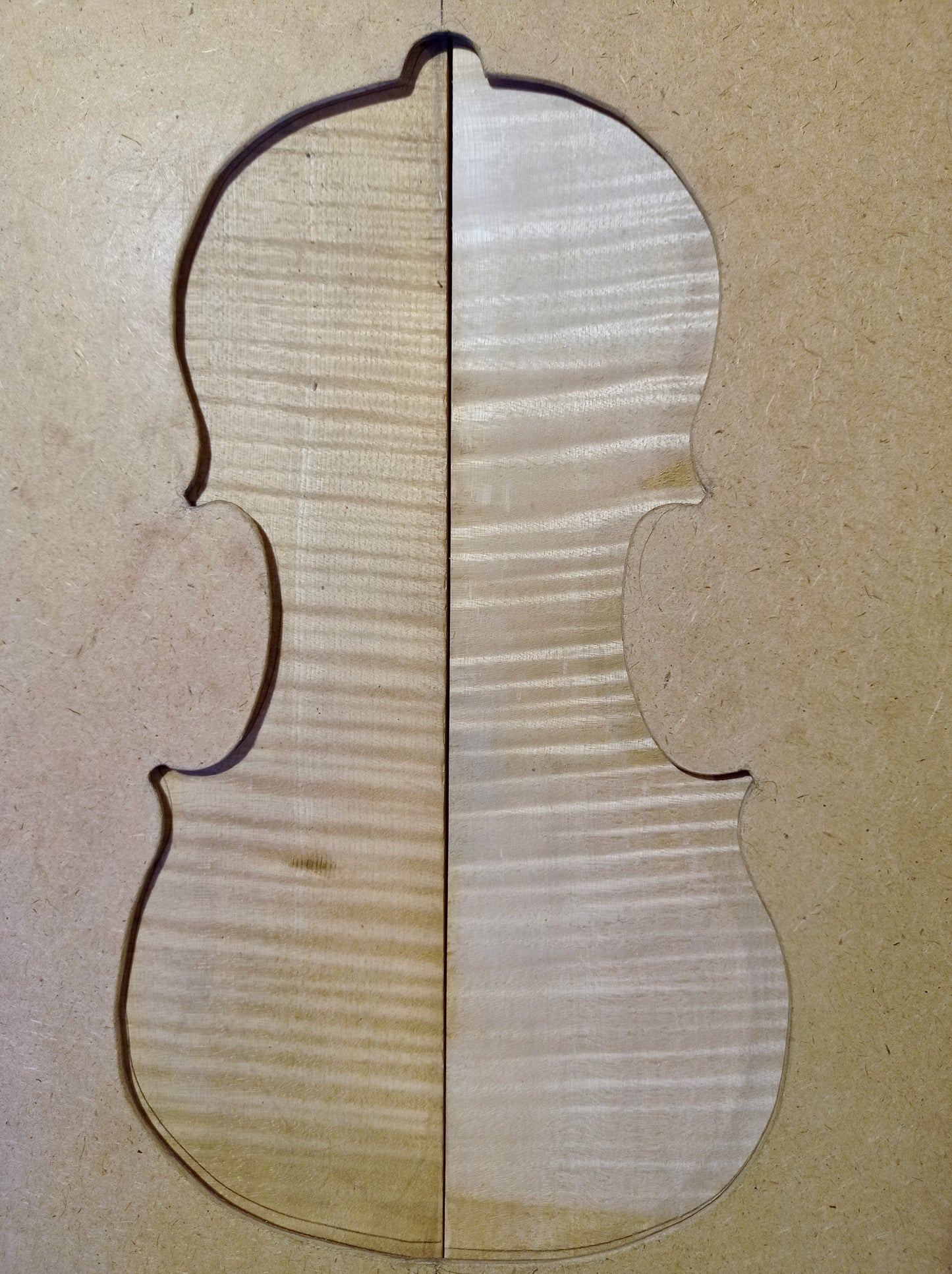 Violin Two Piece Back - No Twins, piece 408
