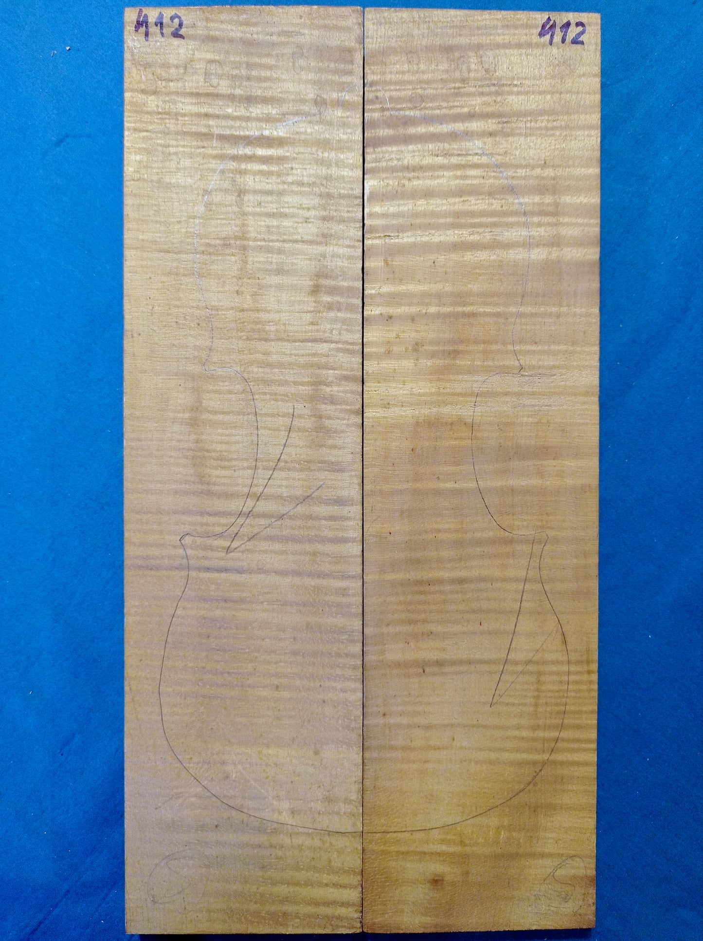 Violin Two Piece Back - No Twins, piece 412