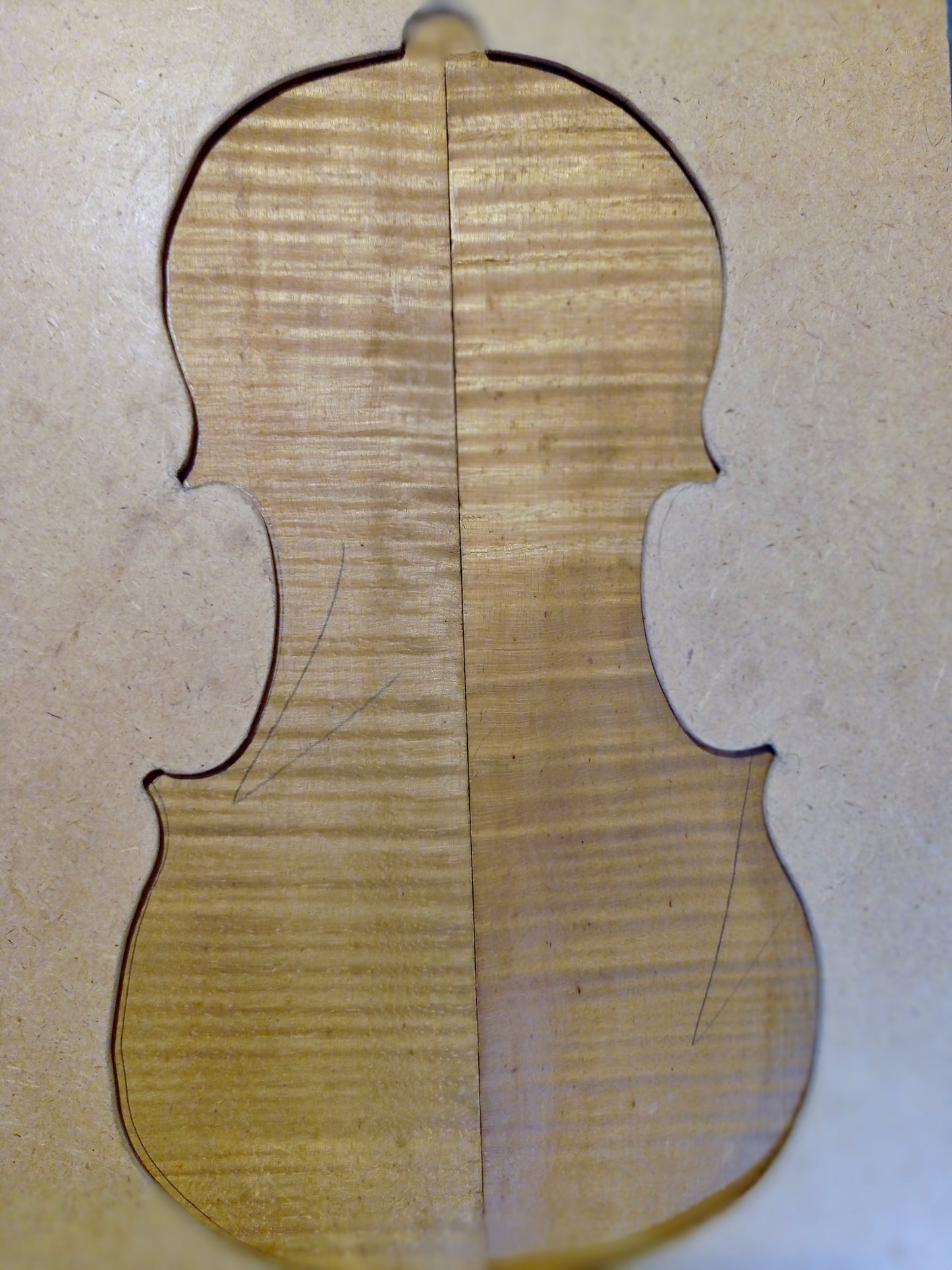 Violin Two Piece Back - No Twins, piece 412