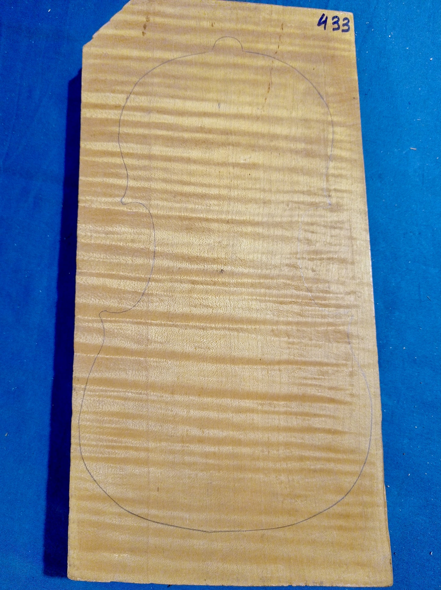 Violin One Piece Back, piece 433