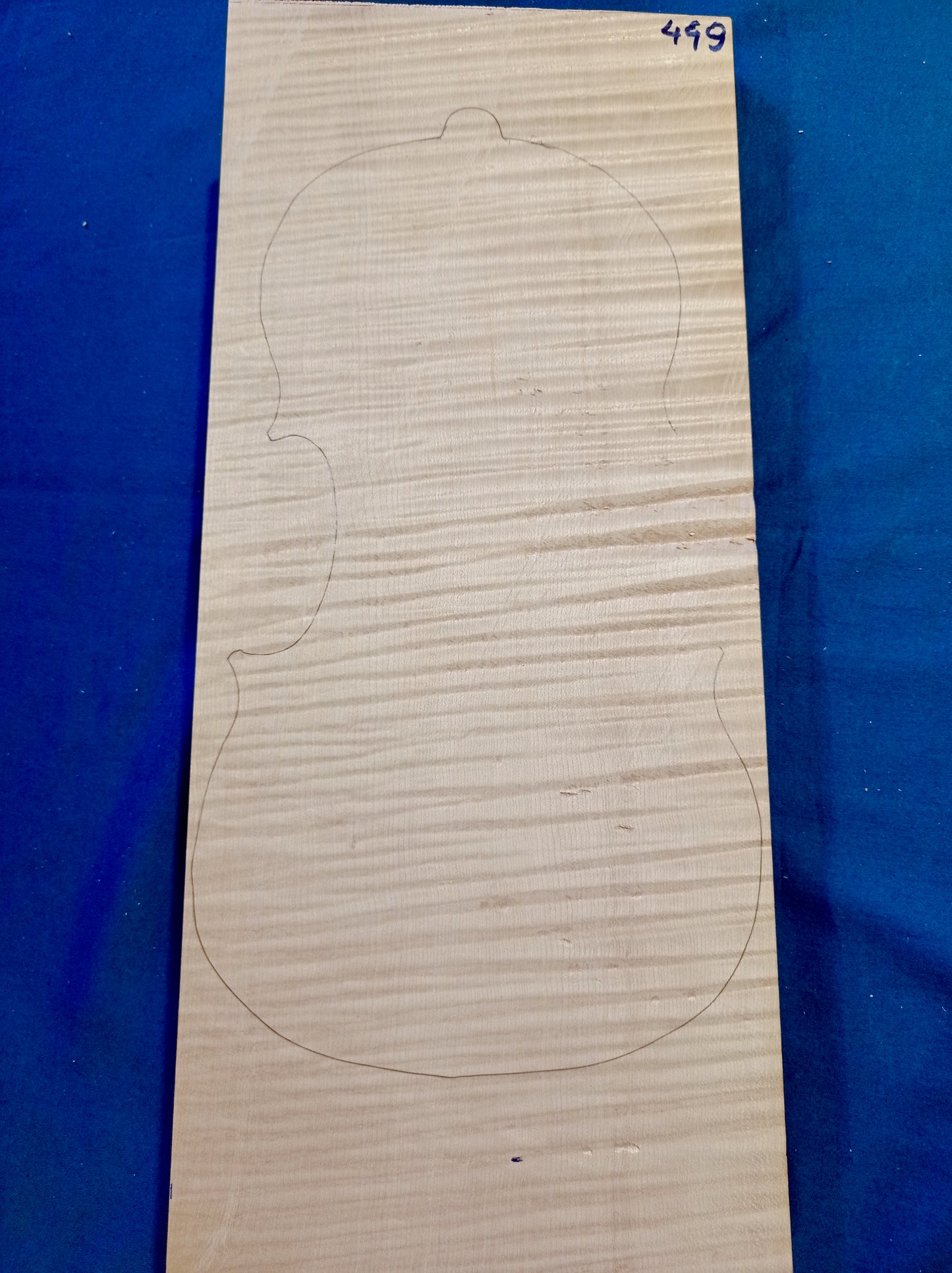 Violin One Piece Back, piece 449