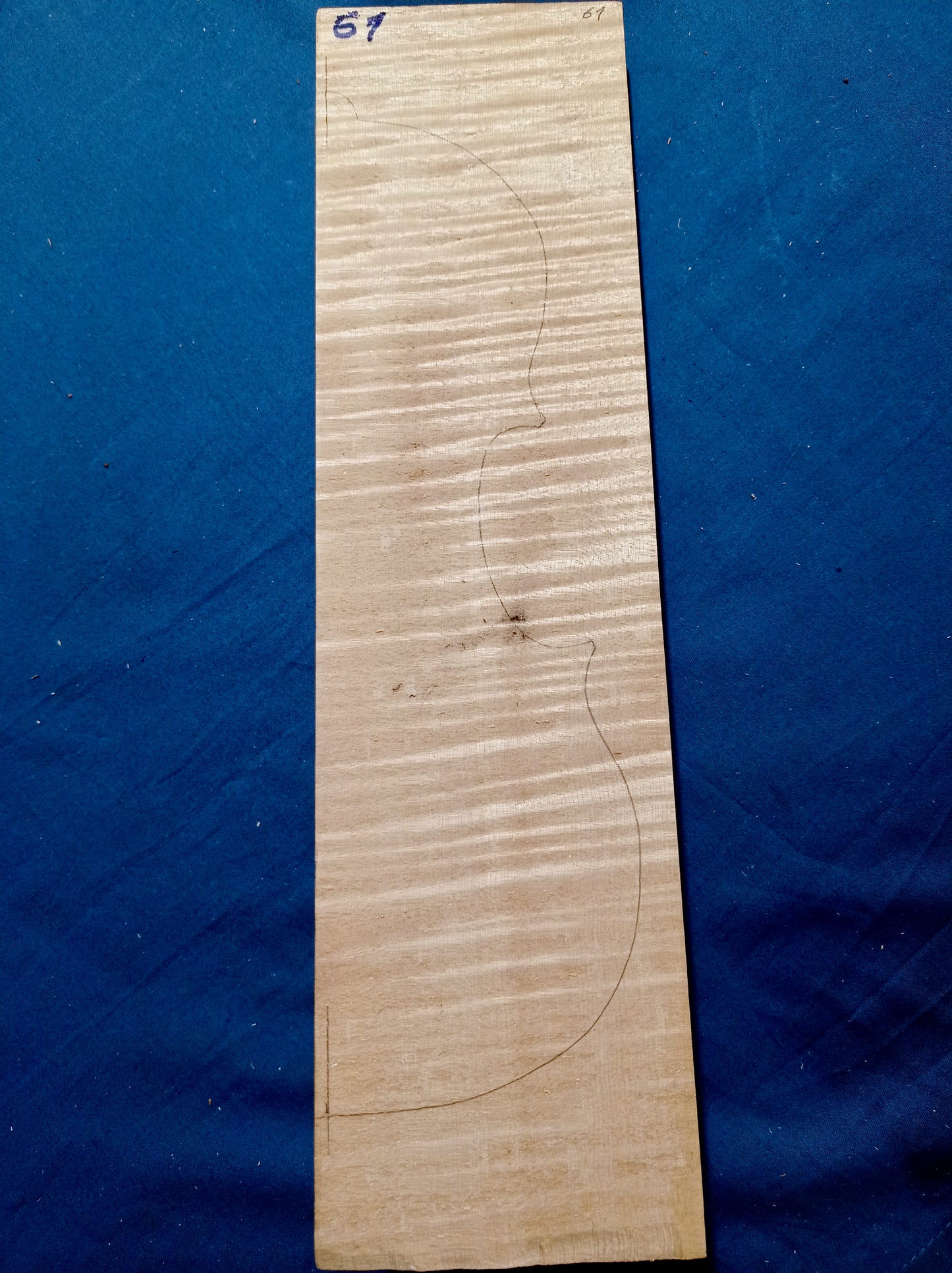 Violin Two Piece Back - Twins, piece 61