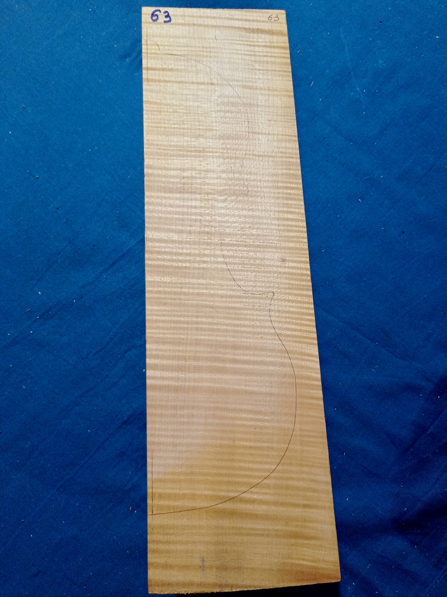 Violin Two Piece Back - Twins, piece 63