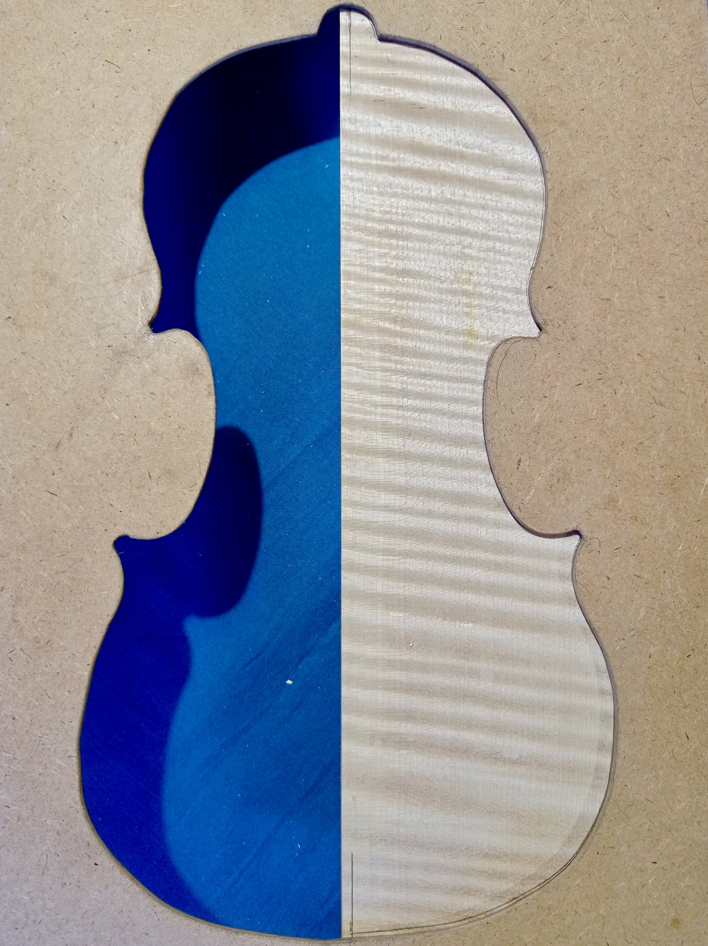 Violin Two Piece Back - Twins, piece 73