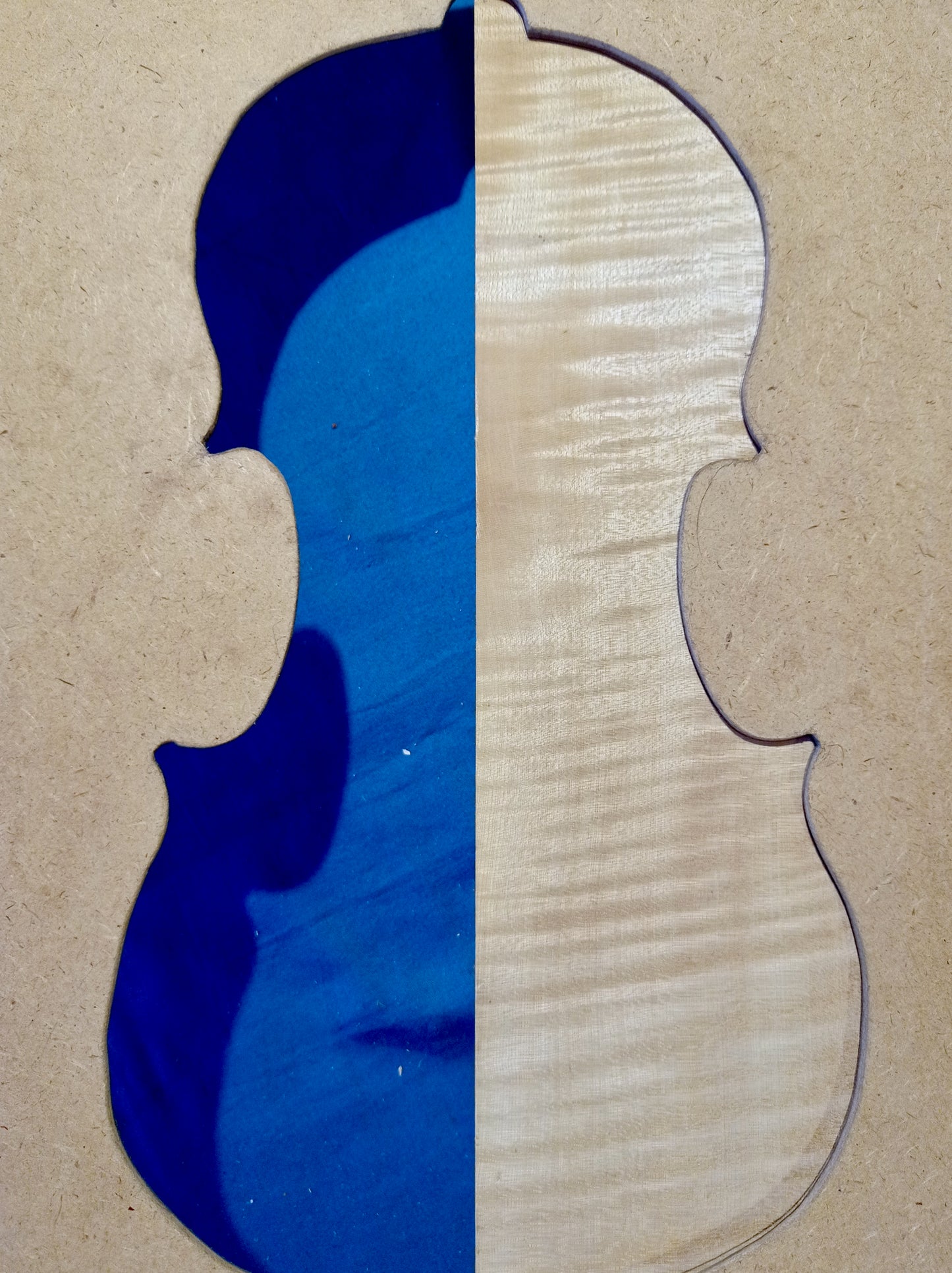 Violin Two Piece Back - Twins, piece 77
