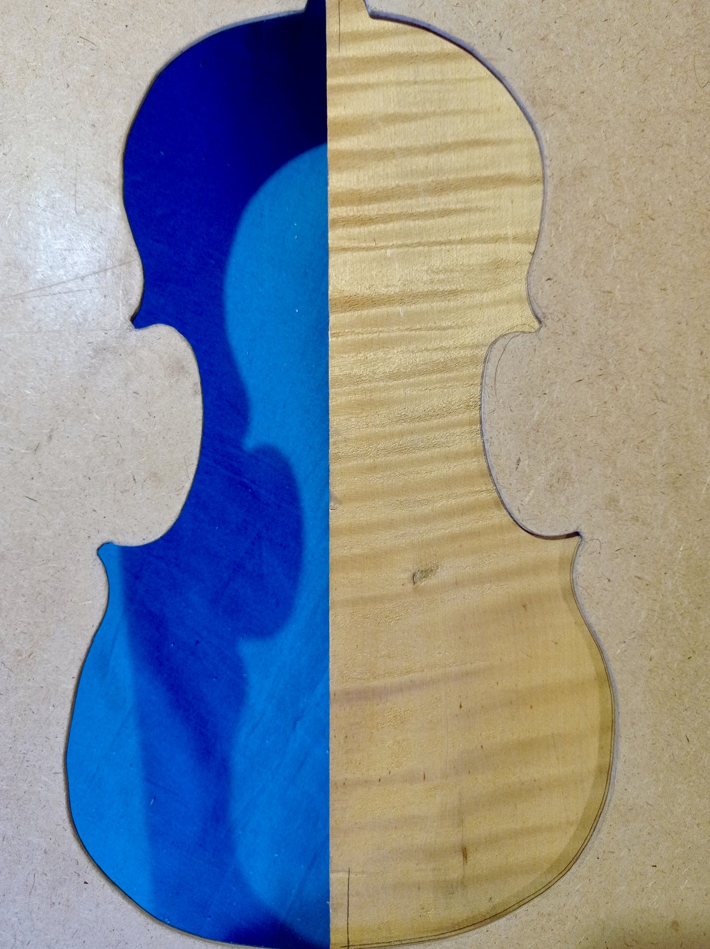 Violin Two Piece Back - Twins, piece 7