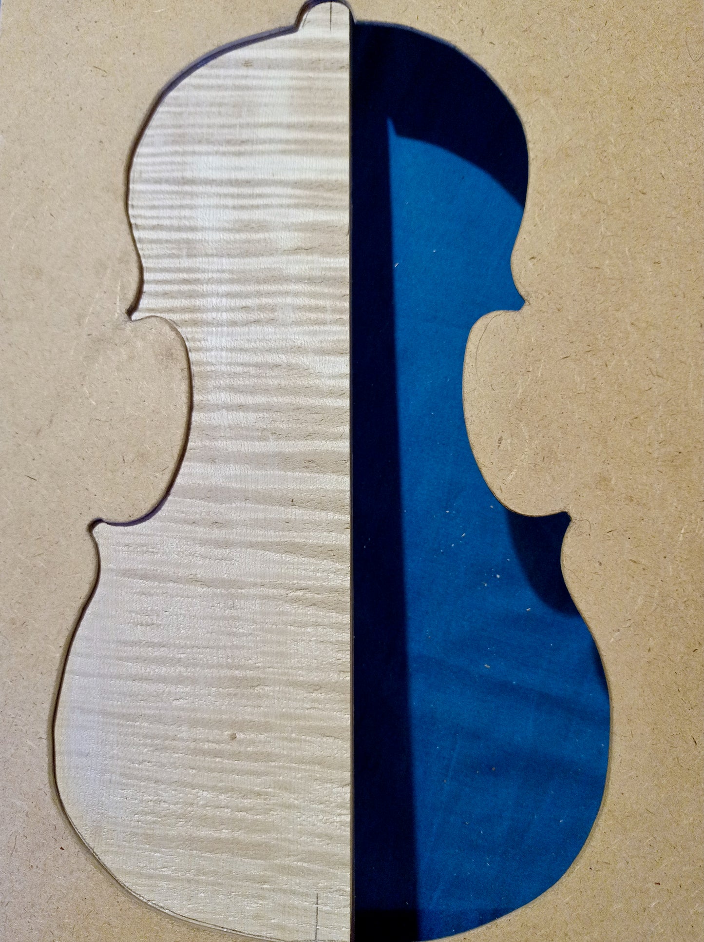 Violin Two Piece Back - Twins, piece 80